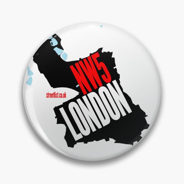 Artikelvorschau, NW5 Postleitzahl London entworfen und verkauft von streetlist.