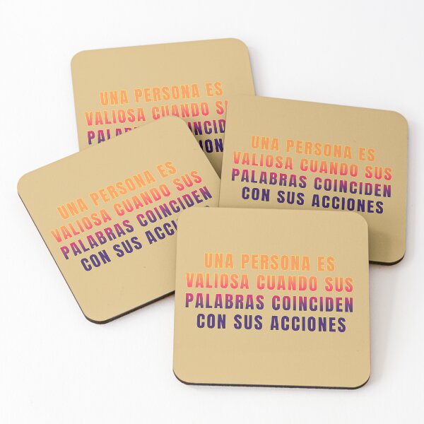 Item preview, A PERSON IS VALUABLE WHEN HIS WORDS MATCH HIS ACTIONS designed and sold by La Loca.