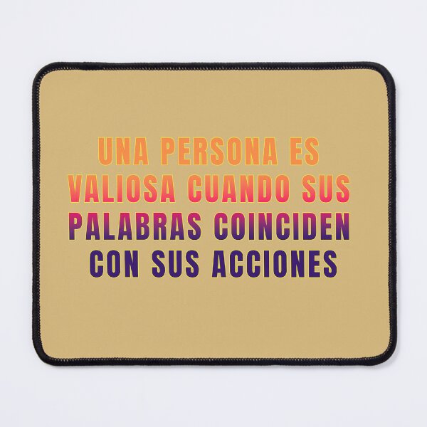 Item preview, A PERSON IS VALUABLE WHEN HIS WORDS MATCH HIS ACTIONS designed and sold by La Loca.