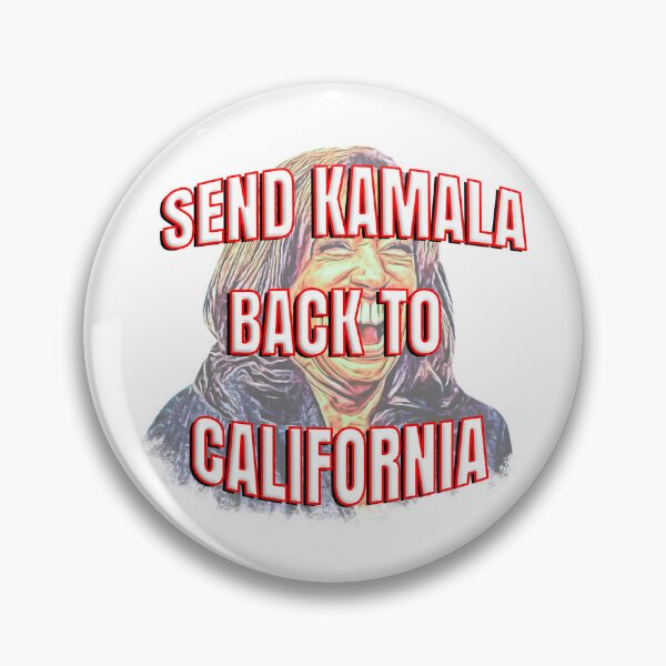 Artikelvorschau, Schicken Sie Kamala zurück nach Kalifornien entworfen und verkauft von carolina1.