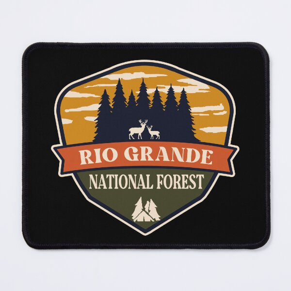 Item preview, Rio Grande National Forest designed and sold by graphic-map.