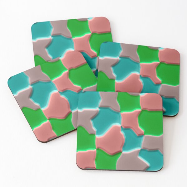 Item preview, Jagged four color check designed and sold by TheRulerofEarth.