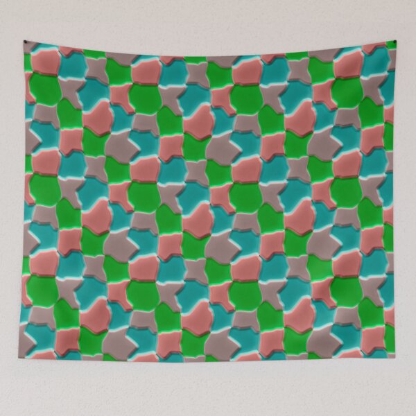 Item preview, Jagged four color check designed and sold by TheRulerofEarth.