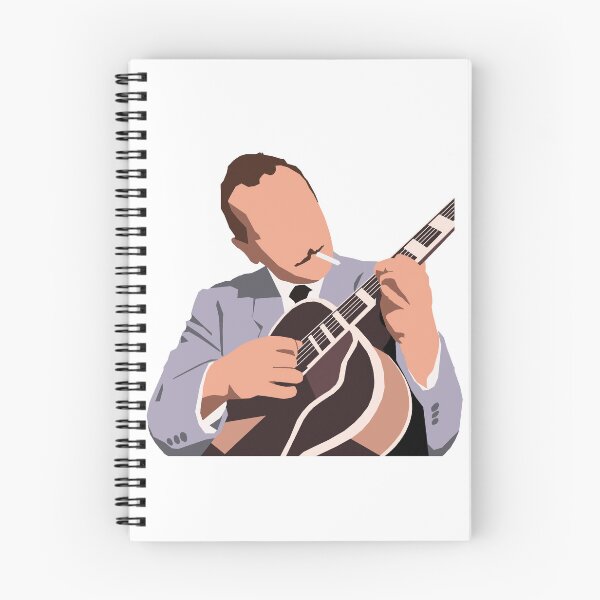 Item preview, Faceless Django Reinhardt with Guitar designed and sold by VanyaKar.