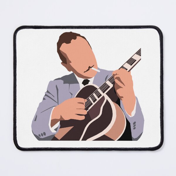 Item preview, Faceless Django Reinhardt with Guitar designed and sold by VanyaKar.