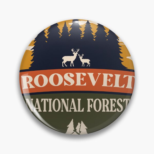 Item preview, Roosevelt National Forest designed and sold by graphic-map.