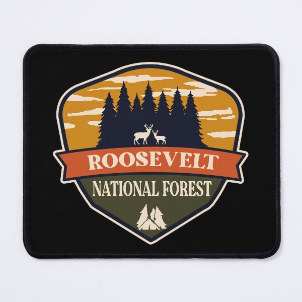 Item preview, Roosevelt National Forest designed and sold by graphic-map.