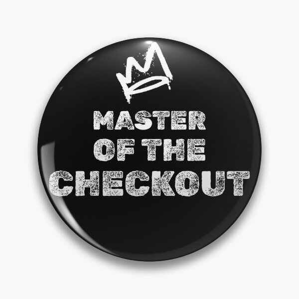 Item preview, Master of the Checkout designed and sold by BoldImpDes.