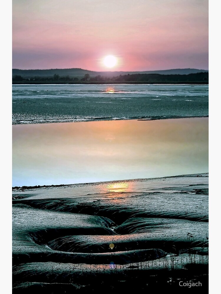 Thumbnail 7 of 7, Framed Art Print, SOLWAY FIRTH - VOLCANIC SUNSET designed and sold by Coigach.