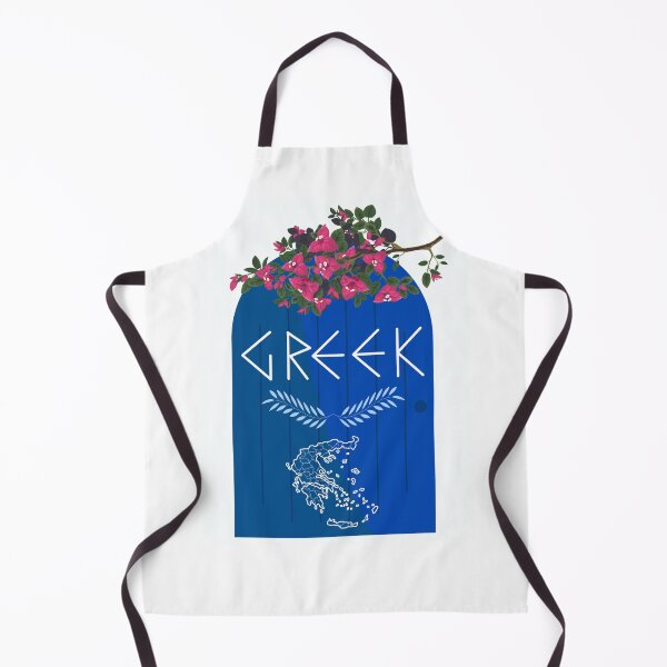 Item preview, Santorini Greece Blue Door with Pink Bougainvillea designed and sold by Dikshant Goyal.