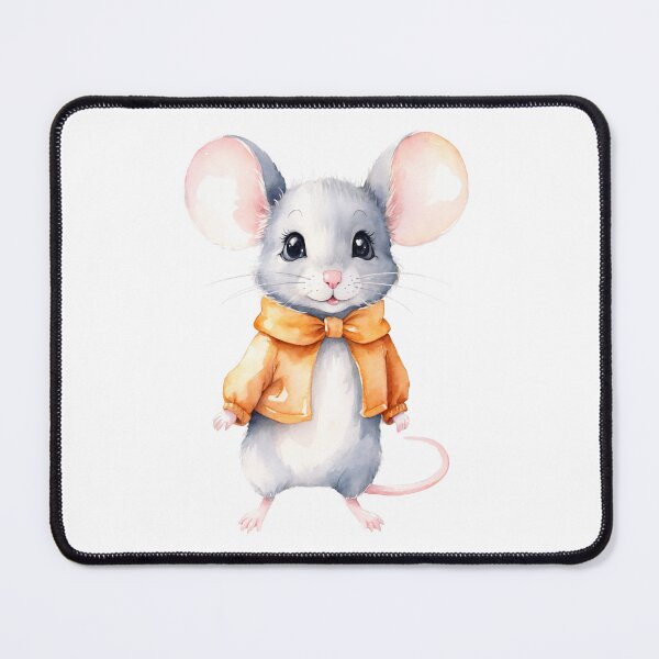Item preview, Gentle Watercolor Mouse designed and sold by Victoria Riabov.
