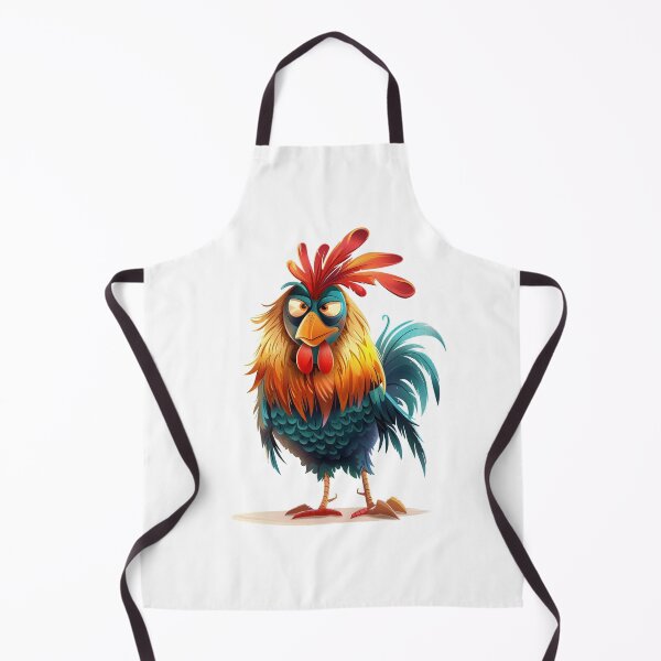 Item preview, Fiery Rooster Stare designed and sold by mittie101.