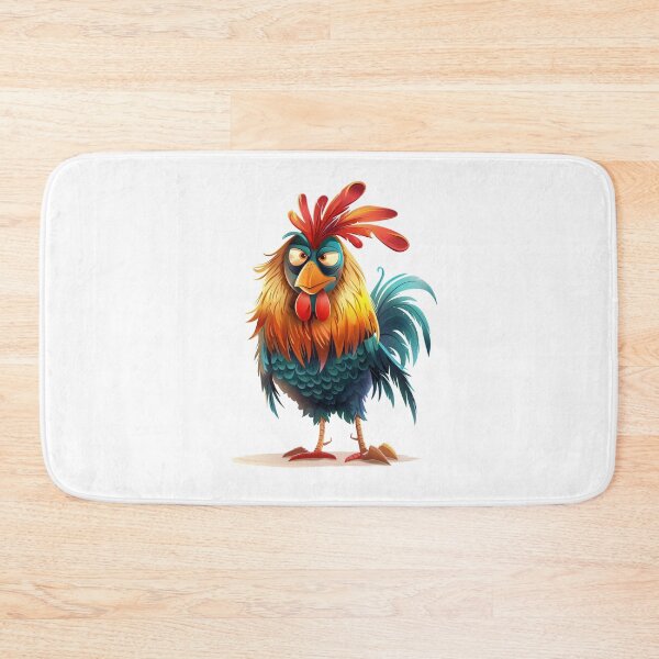 Item preview, Fiery Rooster Stare designed and sold by mittie101.