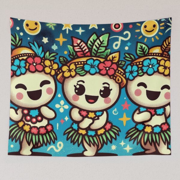 Item preview, Enchanting Hula Kids - 187 designed and sold by sagaofsilence.