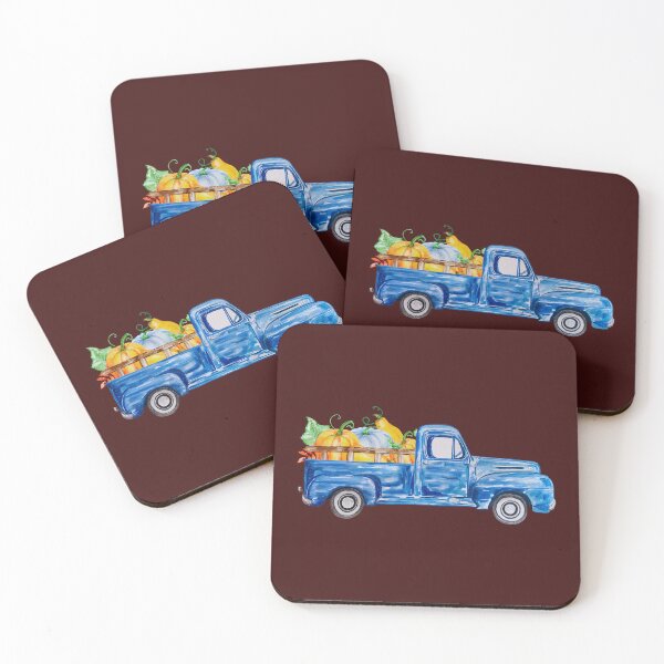Item preview, Autumn Truck designed and sold by DecoVibe.