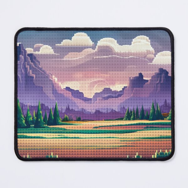 Item preview, Pixelated Landscapes - Abstract Art in Digital Form designed and sold by vaggleTown.