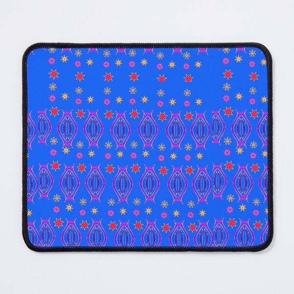 Item preview, Blue color patterns and small flowers  designed and sold by Sasi68686.