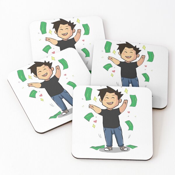 Item preview, Wealthy Anime Guy: Cash in Hand designed and sold by GriffinRey.