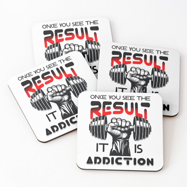 Item preview, GYM Addiction And Result designed and sold by HarmonyCreation.
