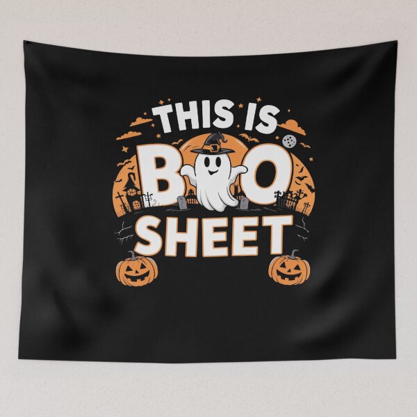 Item preview, This is Boo Sheet Halloween Ghost Humor designed and sold by Hananiah Merch.