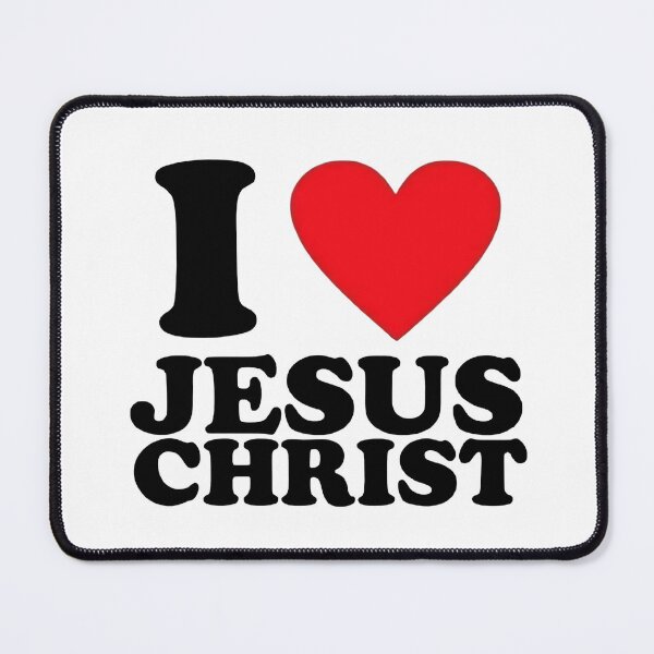 Item preview, I Love Jesus/Black designed and sold by DestinyReborn.