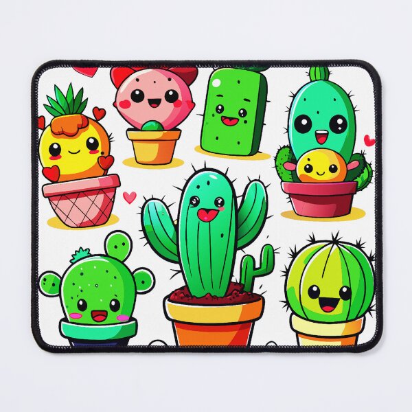 Item preview, Kawaii Cactus cute cartoon style  designed and sold by 1081900shop.