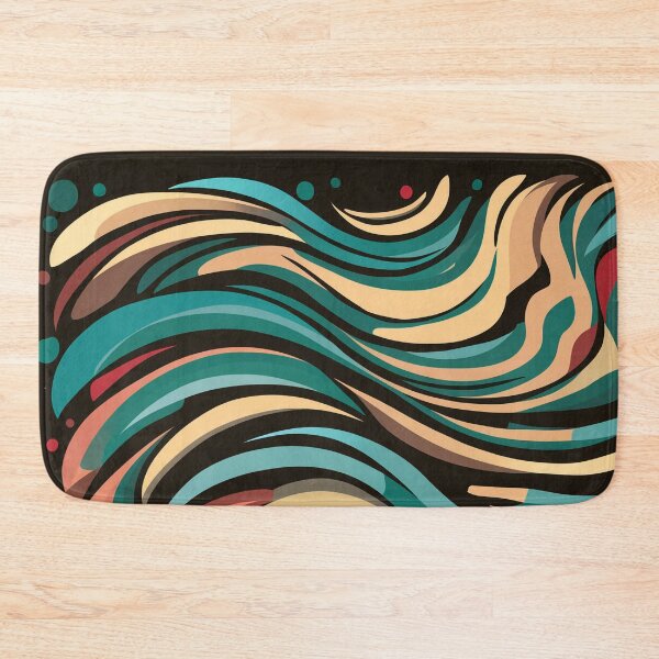 Item preview, Dynamic Abstract Art - Flowing Lines and Geometric Shapes designed and sold by vaggleTown.
