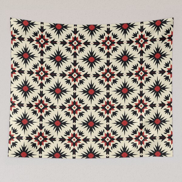 Item preview, Seamless Mexican Poncho Style Repeating Tile Wallpaper Pattern designed and sold by ZeptepiPatterns.