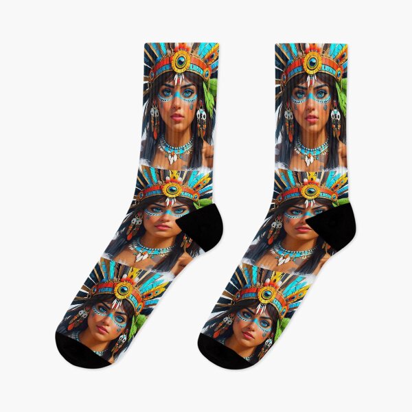 Item preview, Cute Native American Woman Portrait designed and sold by TheArtOfPat.