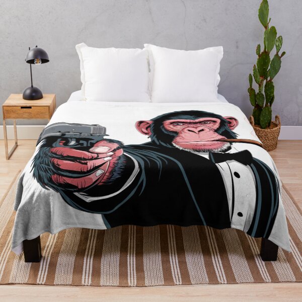Item preview, Old-school Gangster Chimp designed and sold by PolygonPinnacle.