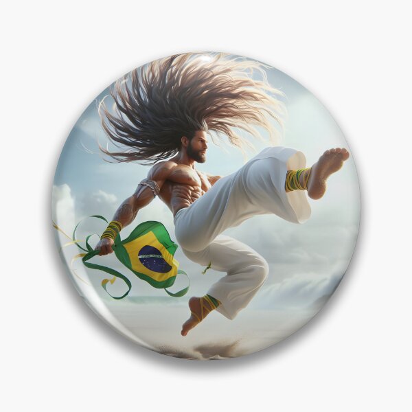 Item preview, Brazilian Capoeira Fighter designed and sold by GalleryBrisArt.