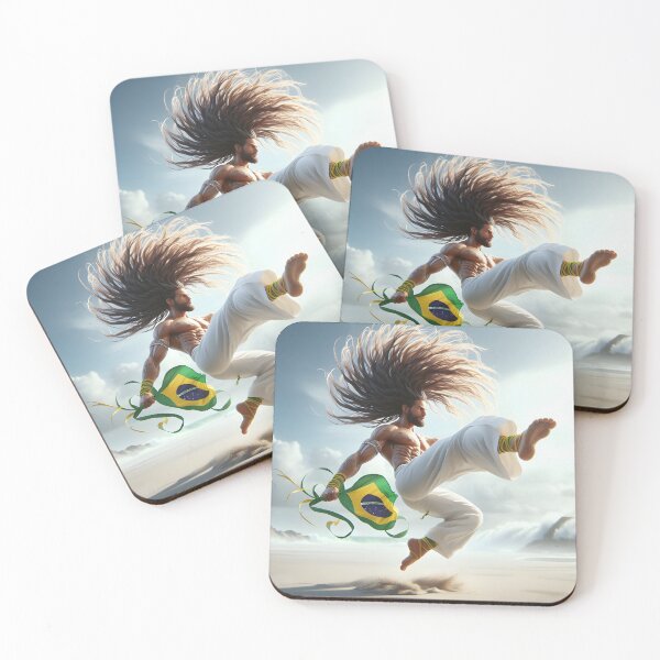 Item preview, Brazilian Capoeira Fighter designed and sold by GalleryBrisArt.