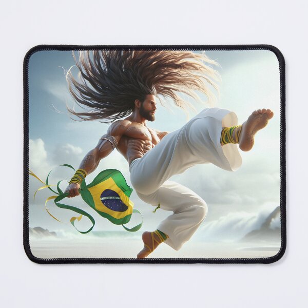 Item preview, Brazilian Capoeira Fighter designed and sold by GalleryBrisArt.