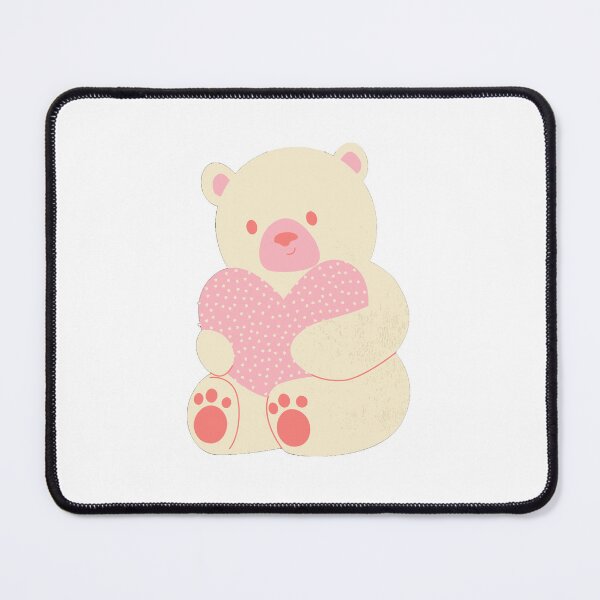 Item preview, Adorable Cute White Bear With Heart designed and sold by MinezJi15.