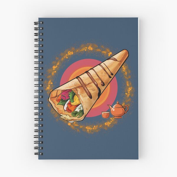 Item preview, Dosa indian food illustration  designed and sold by Shorazu.