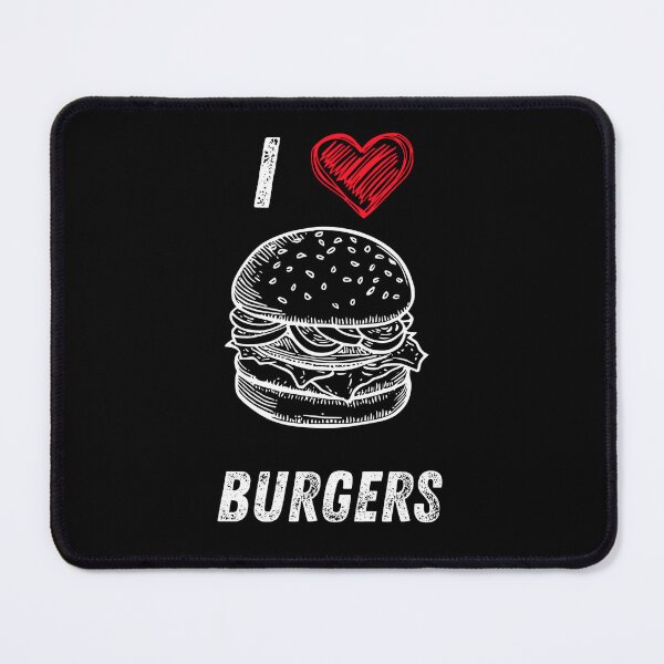 Item preview, I love burgers designed and sold by Shirt Lift.
