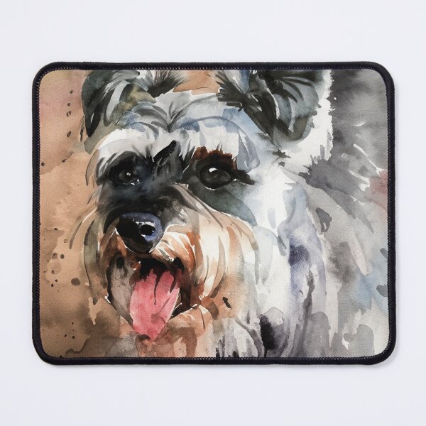 Item preview, Miniature Schnauzer designed and sold by LeonArtworks.