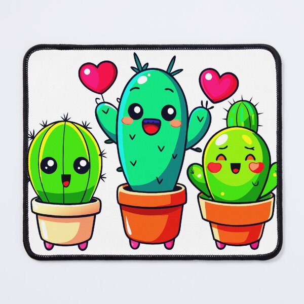 Item preview, Kawaii Cactus cute cartoon designed and sold by 1081900shop.