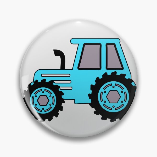 Item preview, Turquoise blue, feminine, feminist with funny text: "Tractor queens run the world! Always in the right direction!" designed and sold by My-fake-places.