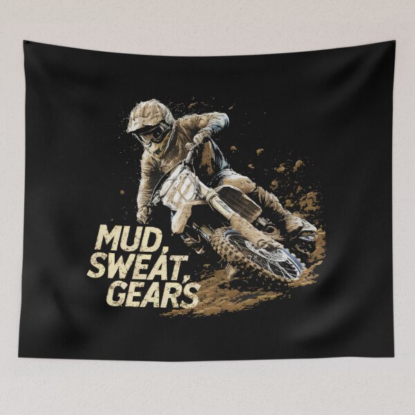 Item preview, Dirtbike Dirt bike Motocross - "Motocross Madness Ride the Dirt bike Adventure" designed and sold by stickercuffs.