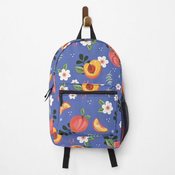 Item preview, Peaches on Blue designed and sold by Angie Spurgeon.