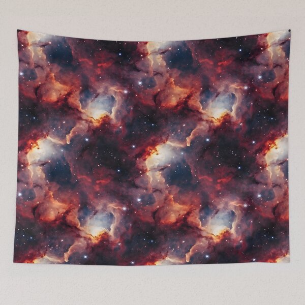 Item preview, Seamless Deep Space Art Repeating Tile Wallpaper Pattern designed and sold by ZeptepiPatterns.