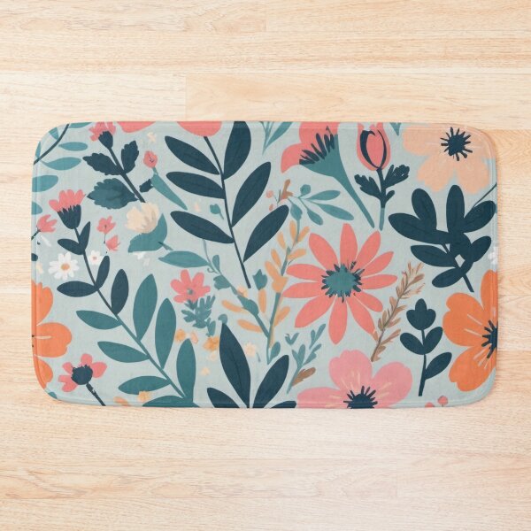 Item preview, Vibrant Floral Pattern designed and sold by SeamPix.