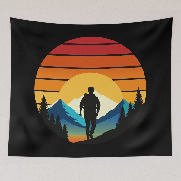 Item preview,  sunset hiker  designed and sold by jkrphoto.