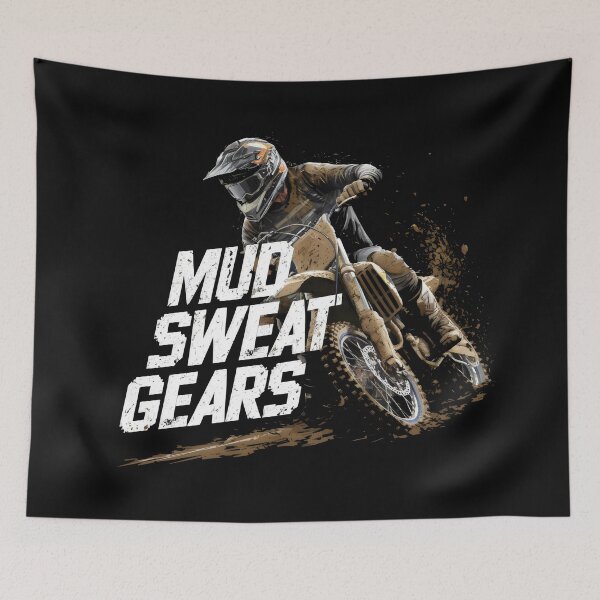 Item preview, Dirtbike Dirt bike Motocross - "Offroad Excitement: Motocross Dirtbike Racing" designed and sold by stickercuffs.