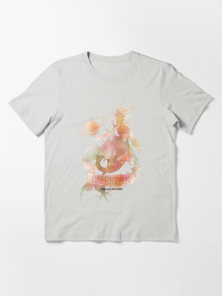 Alternate view of Capricorn, The Disciplined Essential T-Shirt
