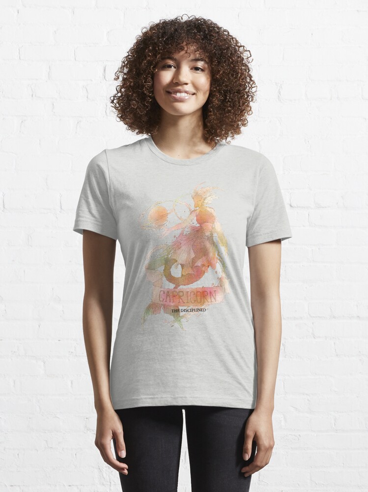 Alternate view of Capricorn, The Disciplined Essential T-Shirt