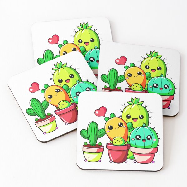 Item preview, Kawaii Cactus cute cartoon designed and sold by 1081900shop.