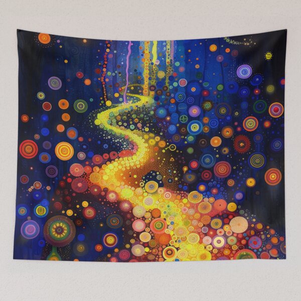 Item preview, Abstract Trail designed and sold by Dawn van Doorn.