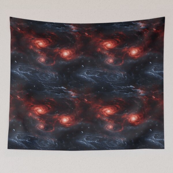 Item preview, Seamless Deep Space Art Repeating Tile Wallpaper Pattern designed and sold by ZeptepiPatterns.